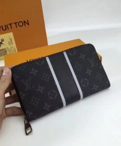 Replica Louis Vuitton Zippy Organiser Monogram Eclipse M64645 BLV1104 2