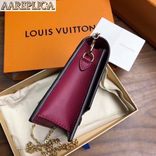 Replica Louis Vuitton Flore Chain Wallet Monogram Canvas M67404 BLV320 5