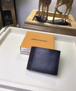 Replica Louis Vuitton Multiple Wallet Epi Monogram Eclipse M67762 BLV1051 2