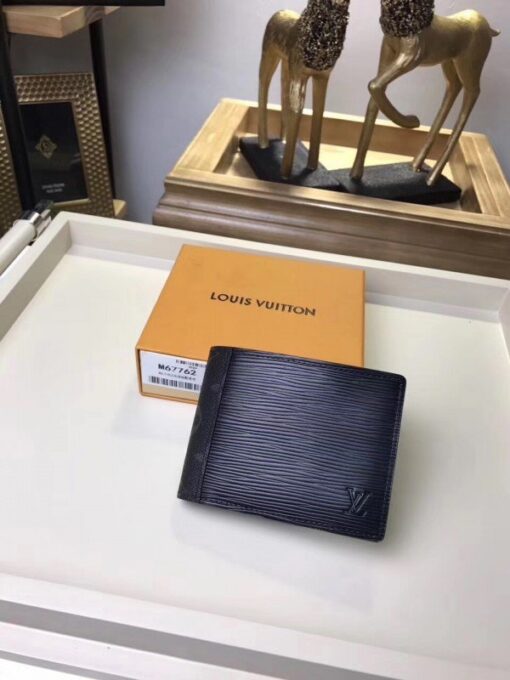 Replica Louis Vuitton Multiple Wallet Epi Monogram Eclipse M67762 BLV1051 2