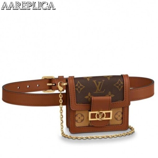 Replica Louis Vuitton Dauphine Bumbag BB Monogram Reverse M68621 BLV294