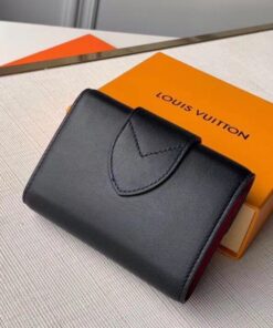 Replica Louis Vuitton Black LV Pont 9 Compact Wallet M69175 BLV1007 2