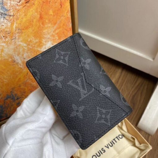 Replica Louis Vuitton Pocket Organizer Monogram Eclipse M69250 BLV1102 5