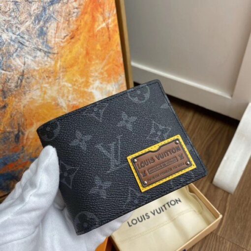 Replica Louis Vuitton Multiple Wallet Monogram Eclipse M69253 BLV1101 2