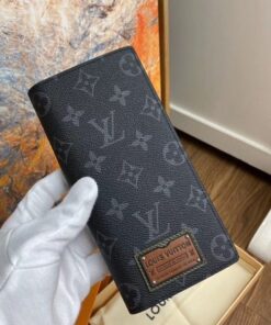 Replica Louis Vuitton Brazza Wallet Monogram Eclipse M69260 BLV1100 2