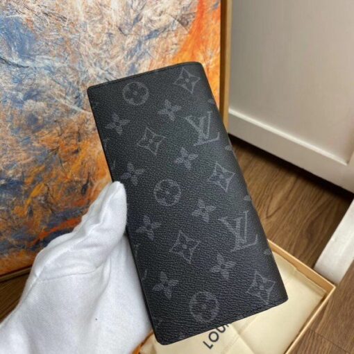 Replica Louis Vuitton Brazza Wallet Monogram Eclipse M69260 BLV1100 4