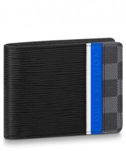 Replica Louis Vuitton Multiple Wallet Epi Damier Graphite M69538 BLV1057