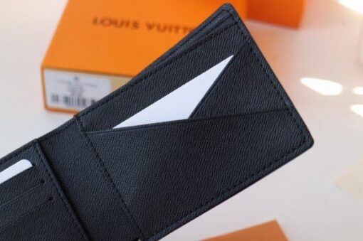 Replica Louis Vuitton Multiple Wallet Epi Damier Graphite M69538 BLV1057 8