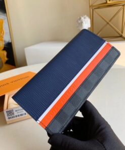 Replica Louis Vuitton Brazza Wallet Epi Damier Graphite M69540 BLV1059 2