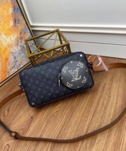 Replica Louis Vuitton Volga On Strap Monogram Eclipse M69688 BLV908 2