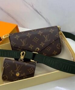 Replica Louis Vuitton F??licie Strap & Go Monogram Canvas M80091 BLV970 2