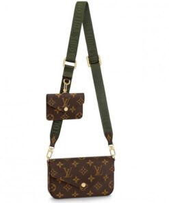 Replica Louis Vuitton F??licie Strap & Go Monogram Canvas M80091 BLV970