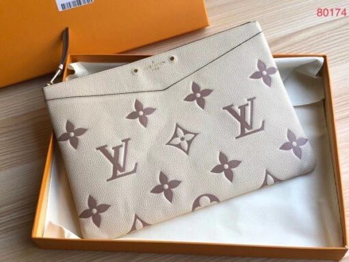 Replica Louis Vuitton Daily Pouch Monogram Empreinte M80174 BLV596 2