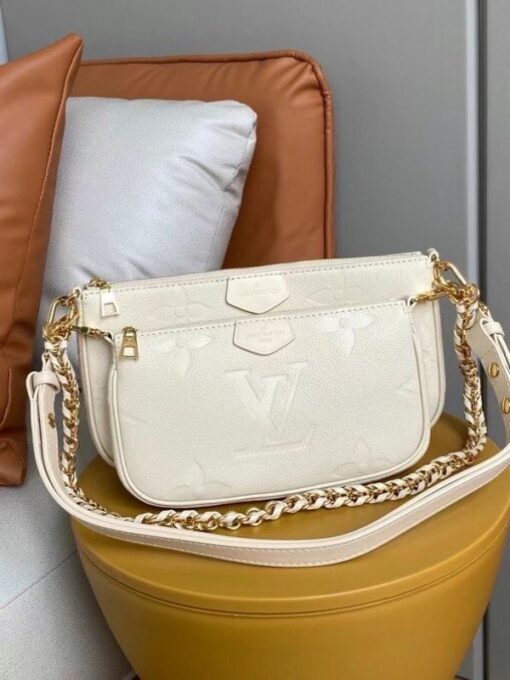 Replica Louis Vuitton Multi Pochette Accessoires Monogram Empreinte M80447 BLV508 2