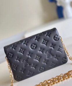 Replica Louis Vuitton Black Coussin Pochette Bag M80742 BLV703 2