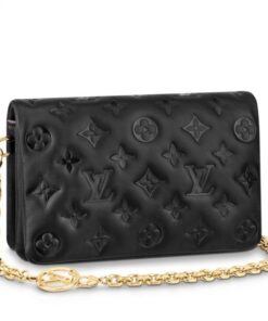 Replica Louis Vuitton Black Coussin Pochette Bag M80742 BLV703