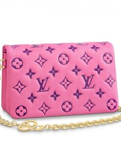 Replica Louis Vuitton Pink Coussin Pochette Bag M80745 BLV704