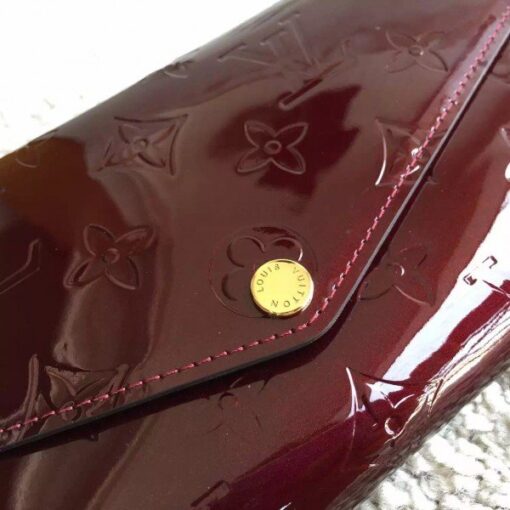 Replica Louis Vuitton Sarah Wallet Monogram Vernis M90152 BLV999 4