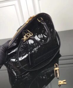 Replica Louis Vuitton Alma PM Bag Monogram Vernis M90185 BLV611 2