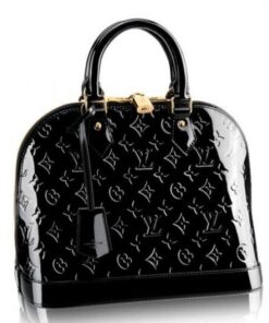 Replica Louis Vuitton Alma PM Bag Monogram Vernis M90185 BLV611