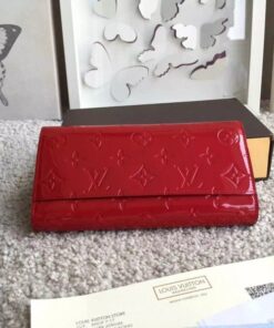 Replica Louis Vuitton Sarah Wallet Monogram Vernis M90208 BLV998 2