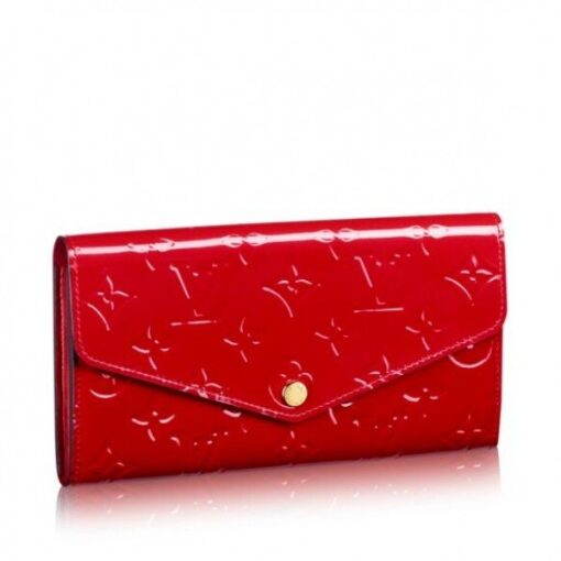 Replica Louis Vuitton Sarah Wallet Monogram Vernis M90208 BLV998