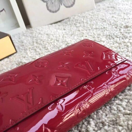 Replica Louis Vuitton Sarah Wallet Monogram Vernis M90225 BLV996 5