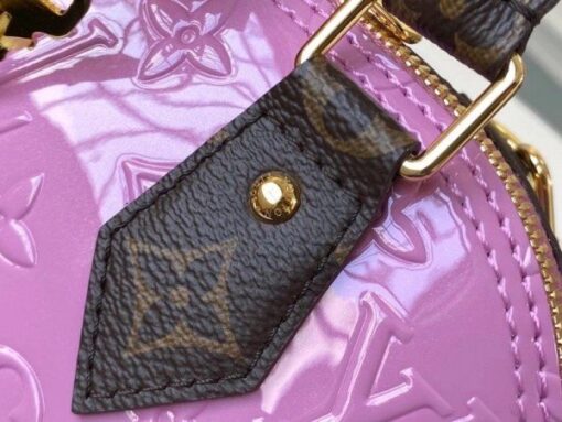 Replica Louis Vuitton Alma BB Bag Monogram Vernis M90583 BLV598 7