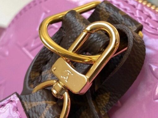 Replica Louis Vuitton Alma BB Bag Monogram Vernis M90583 BLV598 8