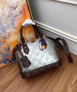 Replica Louis Vuitton Alma BB Bag Monogram Vernis M90584 BLV615 2