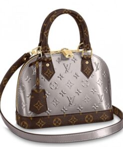 Replica Louis Vuitton Alma BB Bag Monogram Vernis M90584 BLV615