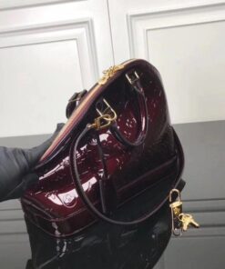 Replica Louis Vuitton Alma PM Bag Monogram Vernis M91611 BLV610 2