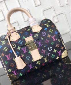 Replica Louis Vuitton Speedy 30 Bag Monogram Multicolor M92642 BLV585 2