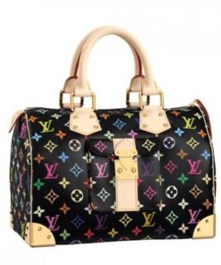 Replica Louis Vuitton Speedy 30 Bag Monogram Multicolor M92642 BLV585