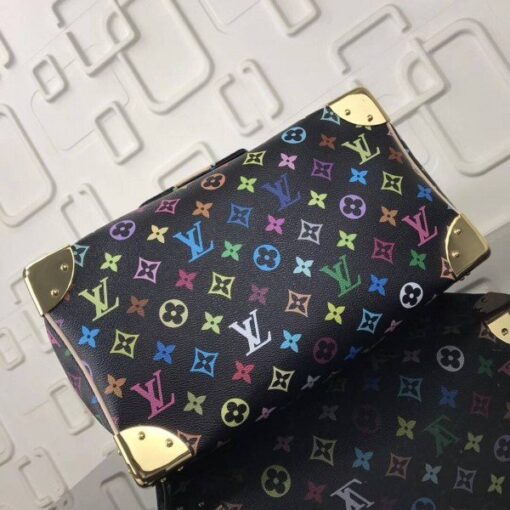 Replica Louis Vuitton Speedy 30 Bag Monogram Multicolor M92642 BLV585 5