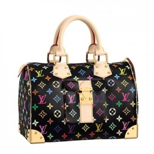 Replica Louis Vuitton Speedy 30 Bag Monogram Multicolor M92642 BLV585