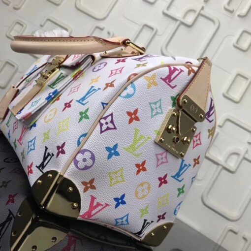 Replica Louis Vuitton Speedy 30 Bag Monogram Multicolor M92643 BLV586 4