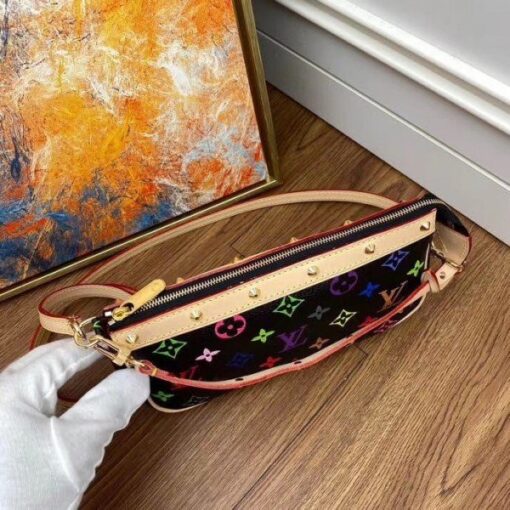 Replica Louis Vuitton Accessories Pochette Monogram Multicolore M92648 BLV594 3