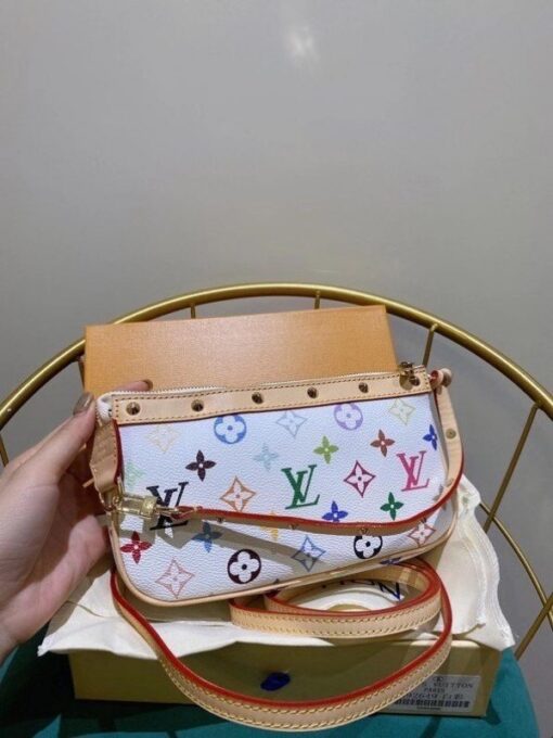 Replica Louis Vuitton Accessories Pochette Monogram Multicolore M92649 BLV595 10