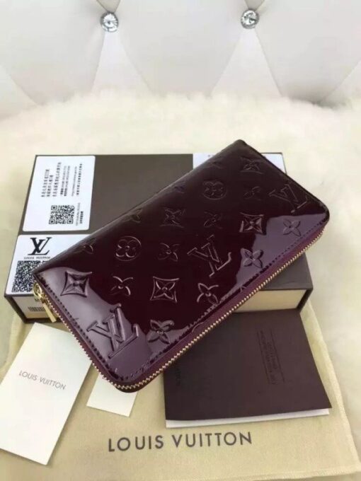 Replica Louis Vuitton Zippy Wallet Monogram Vernis M93522 BLV1001 3