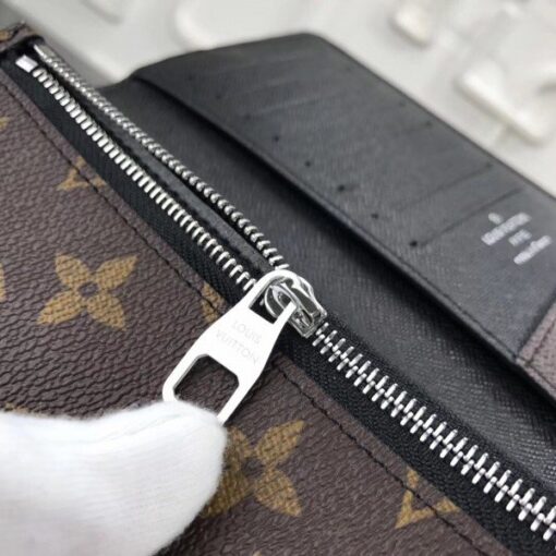 Replica Louis Vuitton Tanon Wallet Monogram Macassar M93800 BLV1090 7