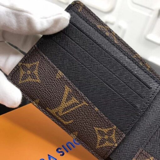 Replica Louis Vuitton Gaspar Wallet Monogram Macassar M93801 BLV1091 7