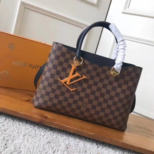 Replica Louis Vuitton LV Riverside Bag Damier Ebene N40050 BLV121 2