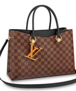 Replica Louis Vuitton LV Riverside Bag Damier Ebene N40050 BLV121