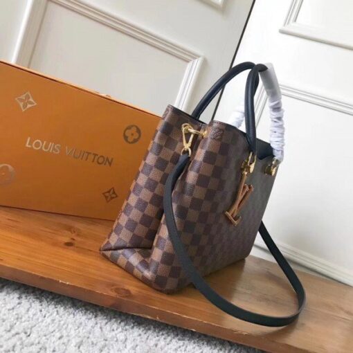 Replica Louis Vuitton LV Riverside Bag Damier Ebene N40050 BLV121 4