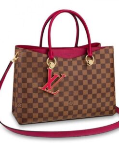 Replica Louis Vuitton LV Riverside Bag Damier Ebene N40052 BLV104