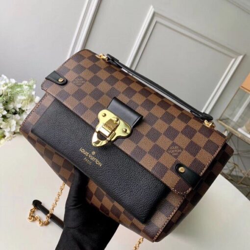 Replica Louis Vuitton Vavin PM Bag Damier Ebene N40108 BLV102 2