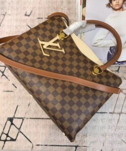 Replica Louis Vuitton LV Riverside Bag Damier Ebene N40135 BLV078 2