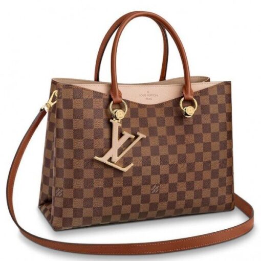 Replica Louis Vuitton LV Riverside Bag Damier Ebene N40135 BLV078