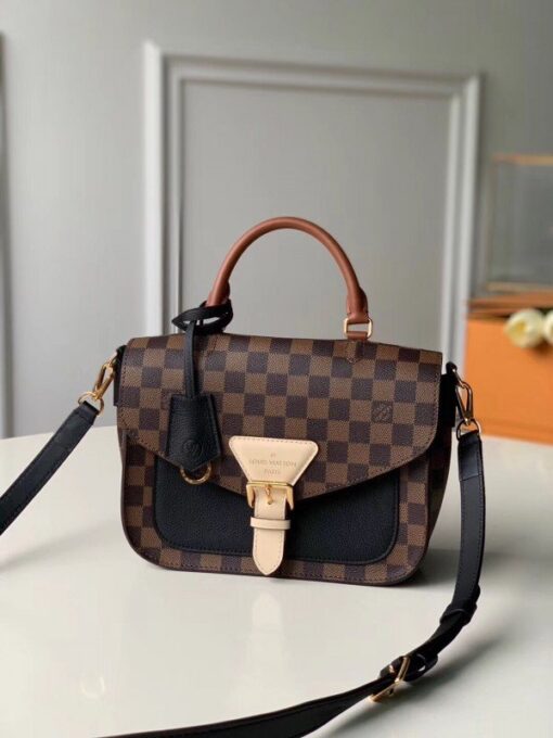 Replica Louis Vuitton Trendy Crossbody Damier Ebene N40146 BLV082 2